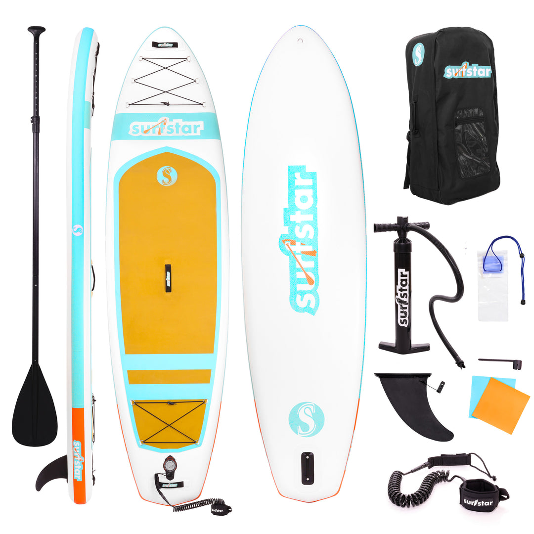 SurfStar Best All Around Paddle Board Stable and Reliable Max Load 320 lbs Perfect for All Skill Level