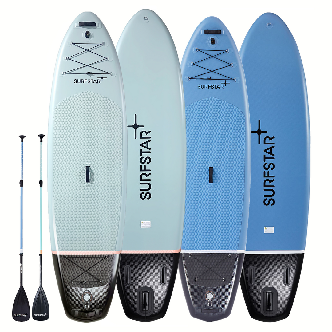 SurfStar All-Round Paddle Boards Bundle Gift Set 10'6" x 33" Advanced Star Double-Layer