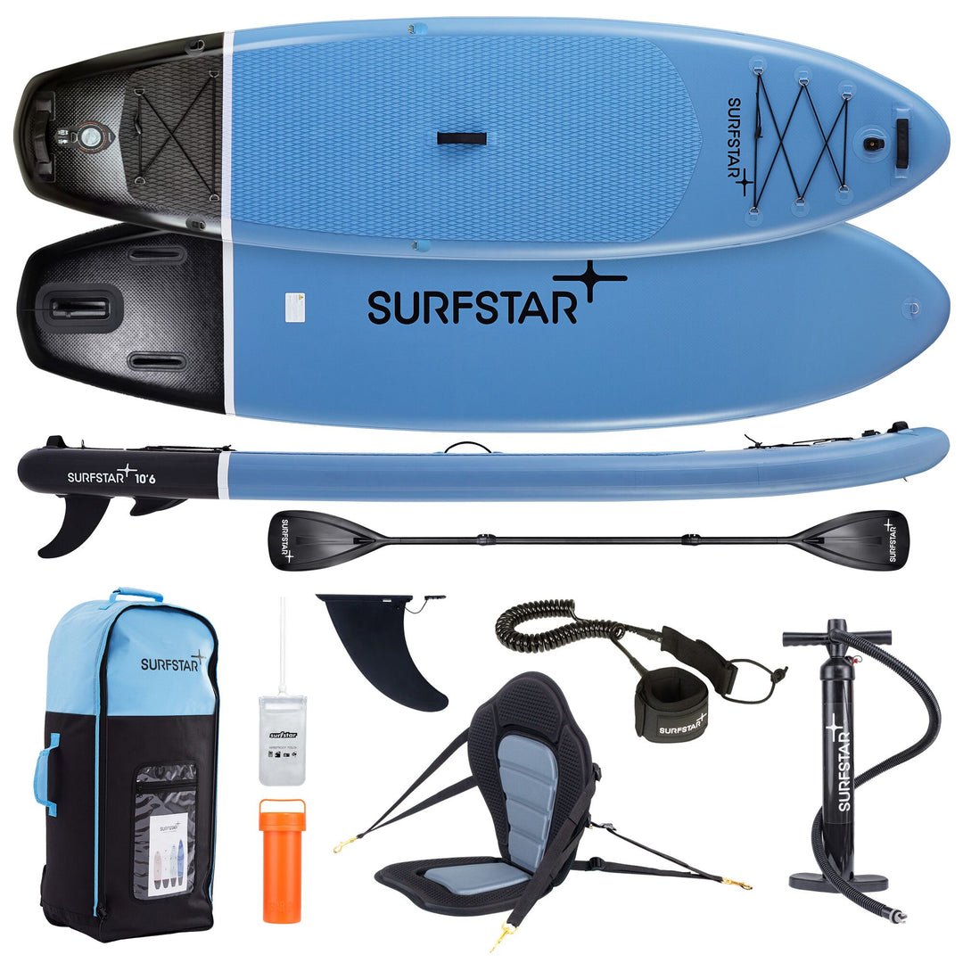 Inflatable Paddle Board Kayak Combo