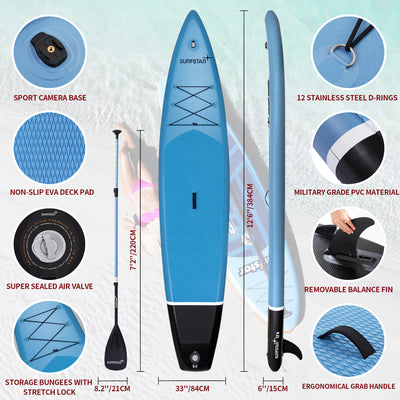 Pro fiberglass stand up paddle board for sale