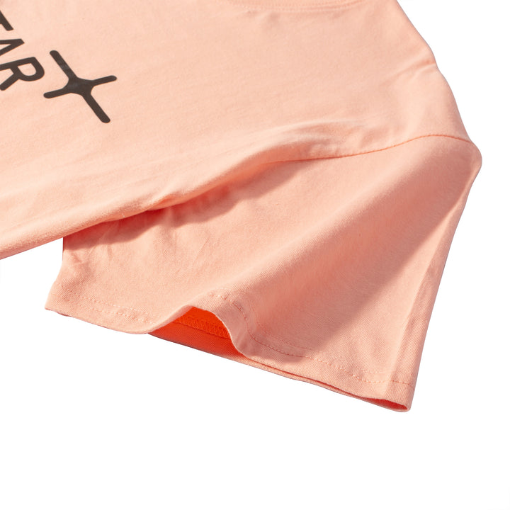 Classic crew neck t shirt in Salmon Color