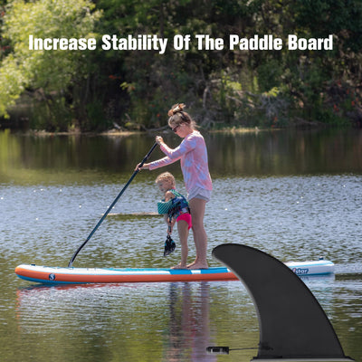 Stand up paddle board fin for paddlers